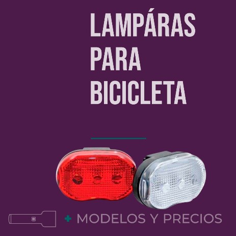 lampara led trasera para bicicleta