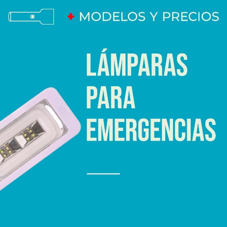 lampara de luz led para emergencias